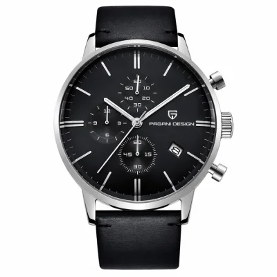 Мужские часы Pagani Design PD-2720 Silver-Black-Black